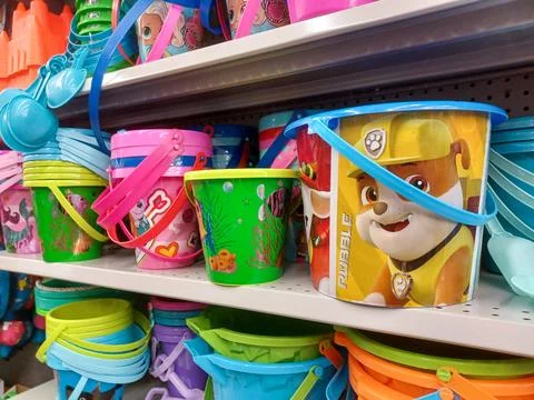 Dollarama store view inside Foto stock