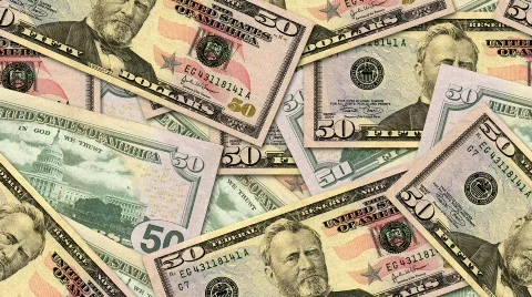 Dollars 50 Video stock 352961
