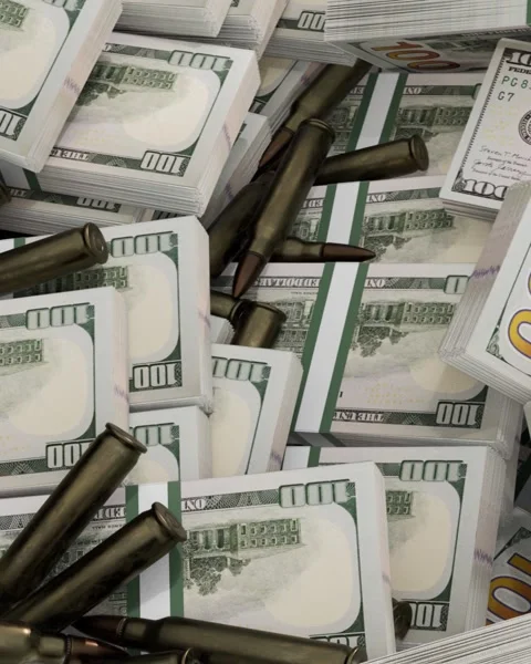  dollars and  bullets Видео 330008223