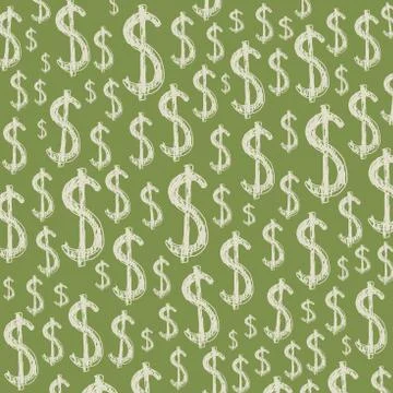 Dollars background. Stock Illustration
