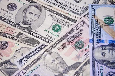 Dollars background 写真素材