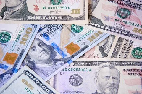 Dollars background 스톡 사진