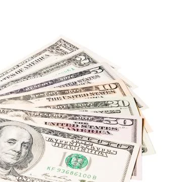 Dollars banknote Foto stock