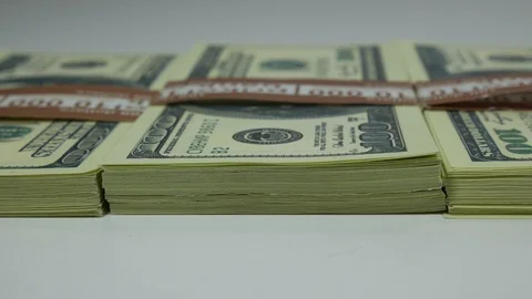 Dollars banknotes Stock Footage 87415360