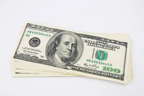 Dollars banknotes Foto stock