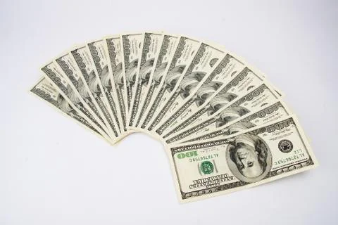 Dollars banknotes Foto stock