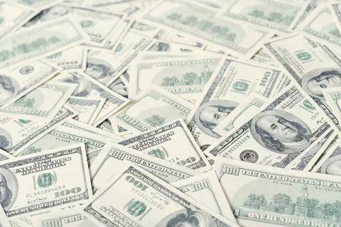 Dollars banknotes Stock Photos