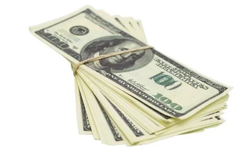 Dollars batch Stock Photos