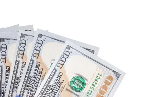 Dollars currency isolated Stock Photos