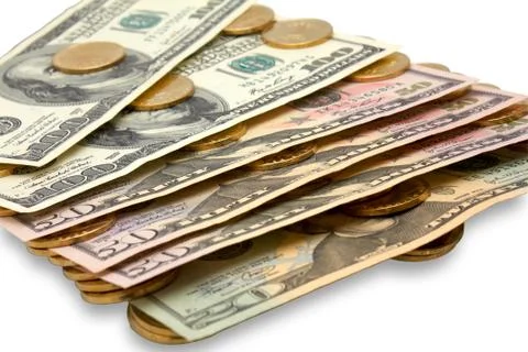 Dollars euros Stock Photos