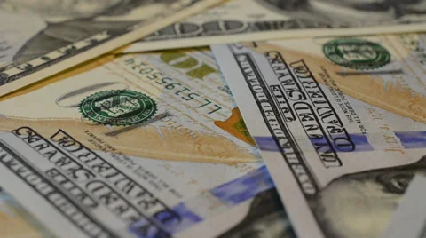 Dollars Video stock 35327797