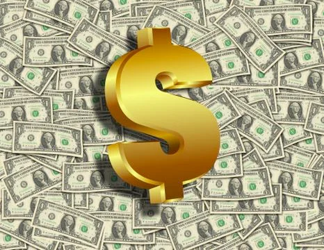 Dollars Stock Illustration