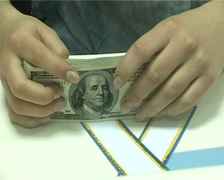 Dollars packing Stock-Footage 349515