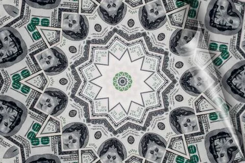 Dollars texture Stock Illustration