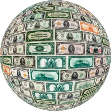 Dollars texture Stock Photos