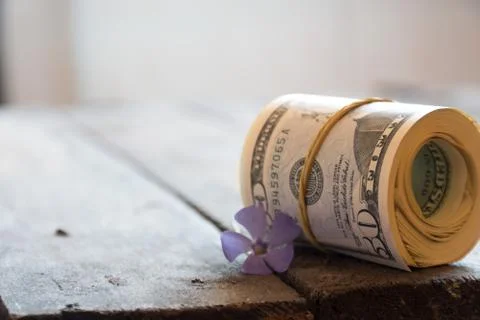 Dollarss background. Stock Photos