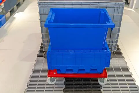 Dolly Boxes Shipping Stock Photos