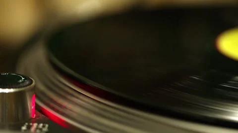 Dolly camera movement of a turntable Stock Footage 232907848