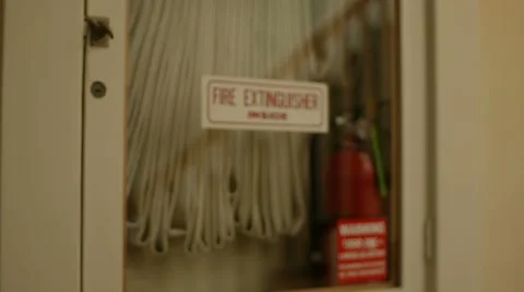 Dolly Into Firehose Stock Footage 932204