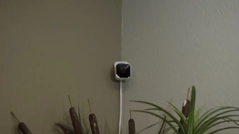 Dolly-in on a home security camera Stock Footage 241441851