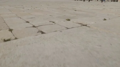 Dolly Shot of the Dome of the Rock Stock Footage 82676735