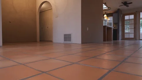 Dolly shot of an empty house after moving out Stock Footage 122529139