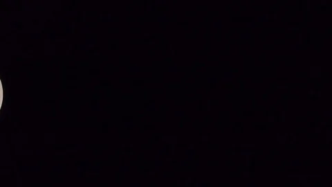 Dolly shot of full moon Stock-Footage 98762375