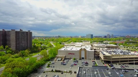 Dolly Shot of JC Penny Store Stock Footage 79763485