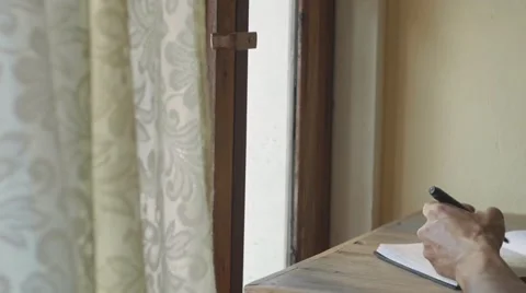 Dolly shot of Work place Stock Footage 56320929