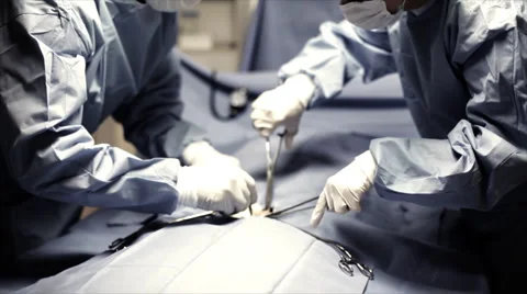 Dolly surgeons Stock Footage