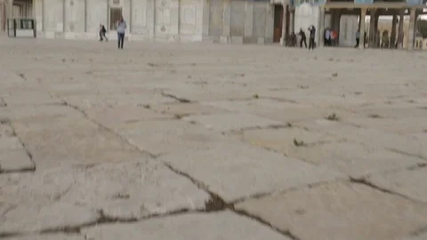 Dolly Tilt of the Dome of the Rock Stock Footage 82676783