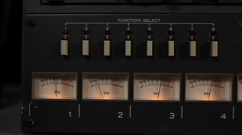 DOLLY VU METERS Stock Footage 33087035