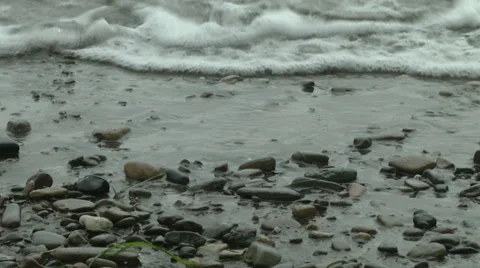 Dolly water beach Stock Footage 32347146