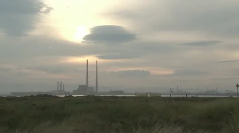 Dollymount Strand Stock Footage 10888977