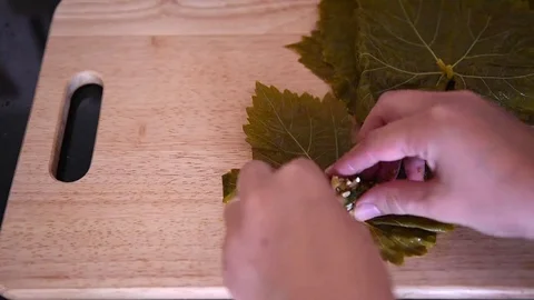 Dolma Cooking Process Stock Footage 76470268