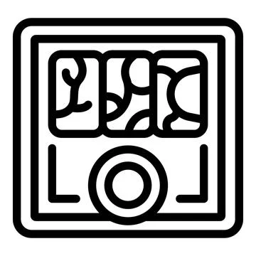 Dolma icon outline vector. Stuffed grape leaves Stock Illustration