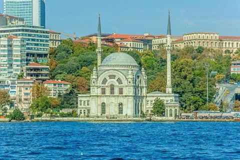 Dolmabahce Mosque Stock Photos