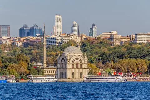 Dolmabahce Mosque Stock Photos