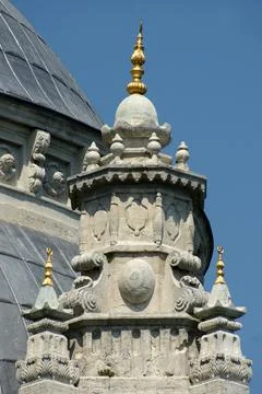 Dolmabahce Mosque Stock Photos