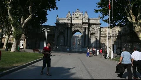 Dolmabahçe palace Stock Footage 11383696