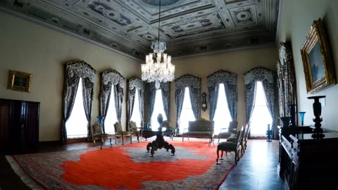 Dolmabahce Palace in Istanbul Stock Footage 223895536