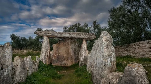 Dolmen della Chianca, Bisceglie Stock Footage 100533992
