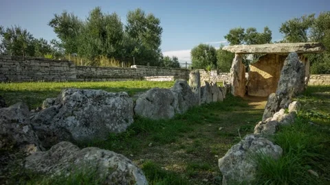 Dolmen Della Chianca Stock Footage 143995077