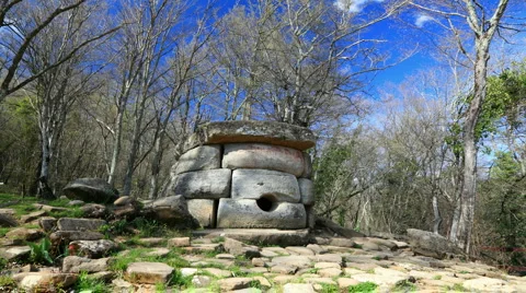 Dolmen timelapse 스톡 동영상 3980729