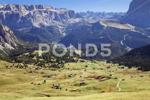 Dolomite Alps, landscape Stock Photos
