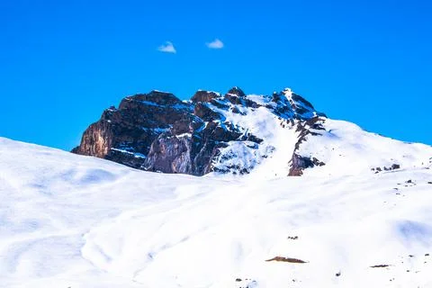 Dolomite landscape eleven Stock Photos