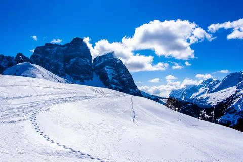 Dolomite landscape Stock Photos