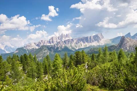 Dolomite Massif Stock Photos