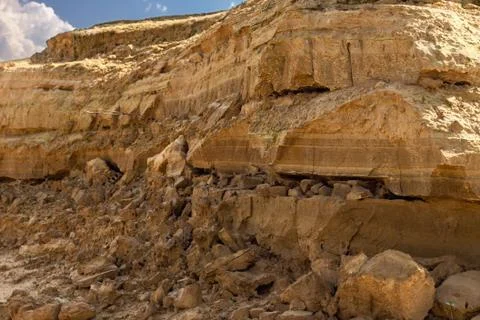 Dolomite mine close up Stock Photos