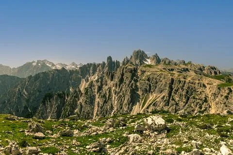 Dolomite s panorama Stock Photos